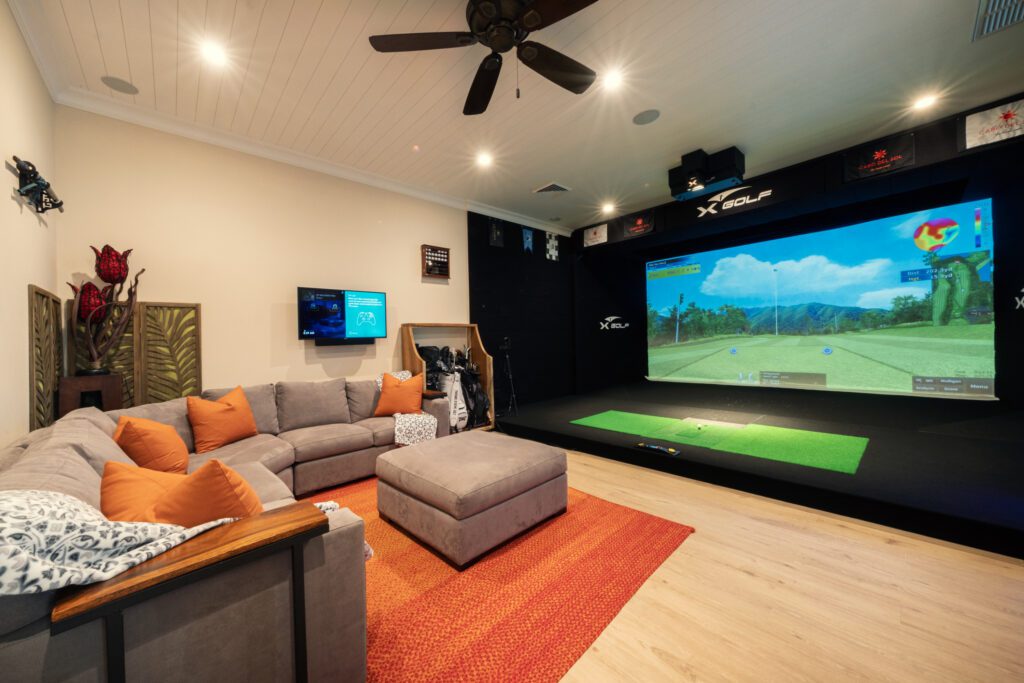 Clubhouse & X-Golf Simulator